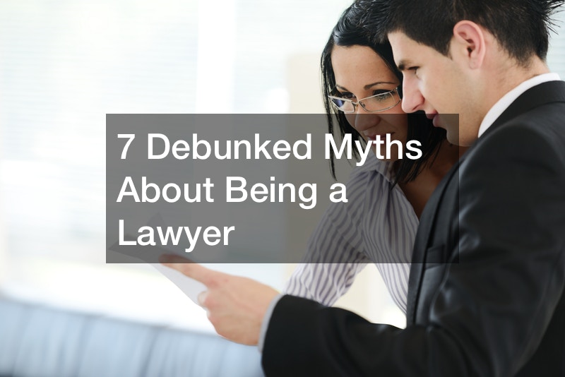myths about being a lawyer