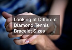 Looking at Different Diamond Tennis Bracelet Sizes
