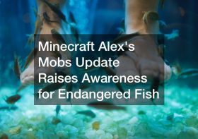 Minecraft Alexs Mobs Update Raises Awareness for Endangered Fish